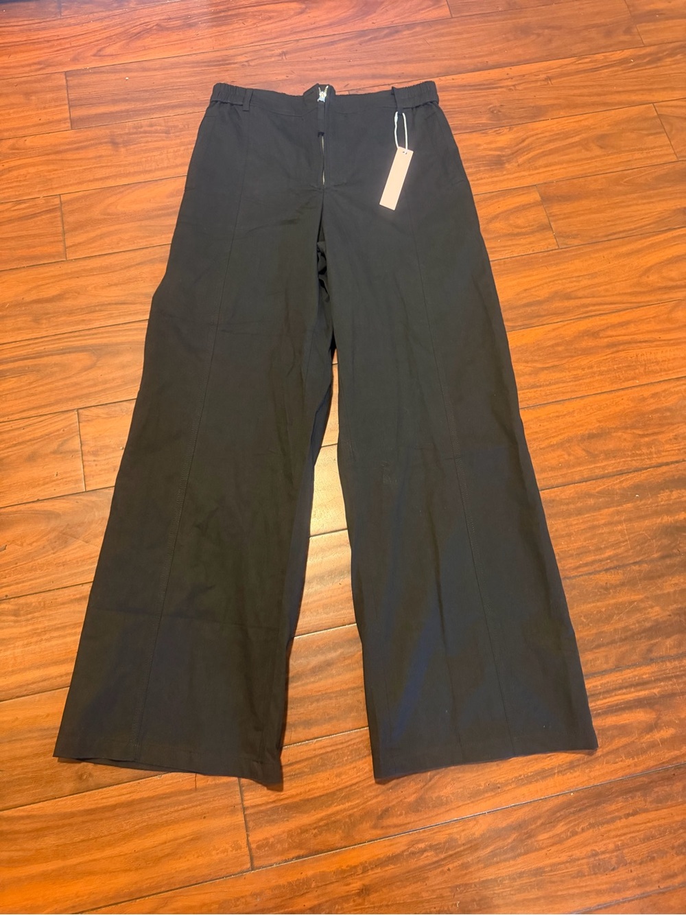 Quince Black wide legs Trousers